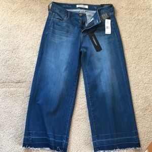 Liver pool women's wide leg crop